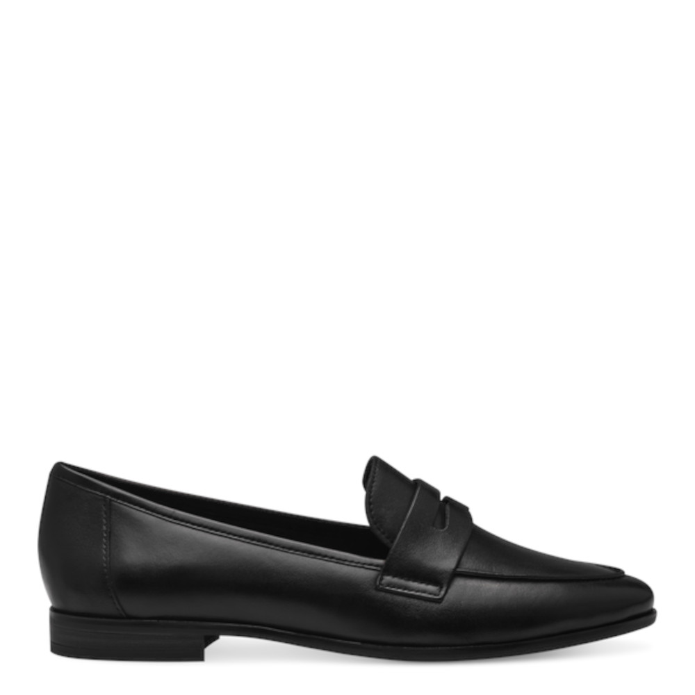 LOAFERS ΔΕΡΜΑ ΜΑΥΡΟ MARCO TOZZI T1MT2421802