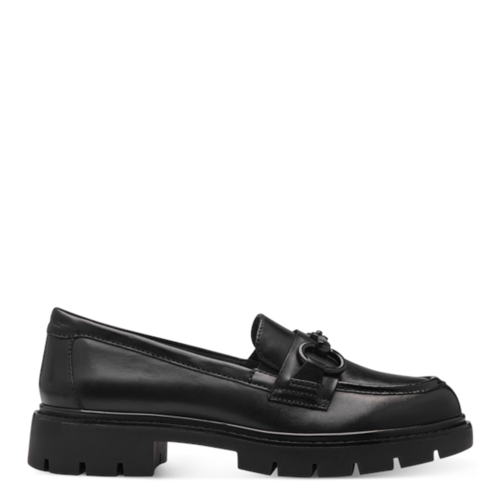 LOAFERS ΔΕΡΜΑ ΜΑΥΡΟ TAMARIS COMFORT T1TAS8431502