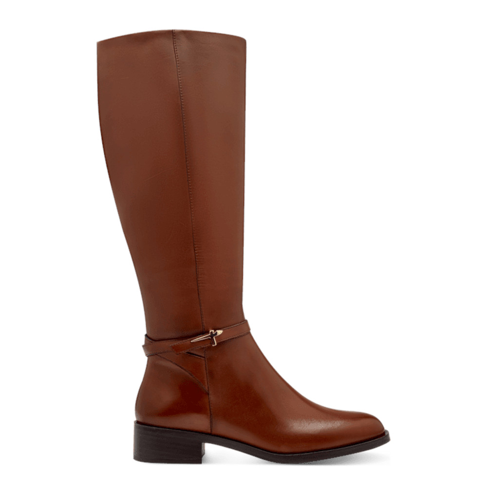 ΜΠΟΤΕΣ ΔΕΡΜΑ COGNAC TAMARIS T2TA2552951