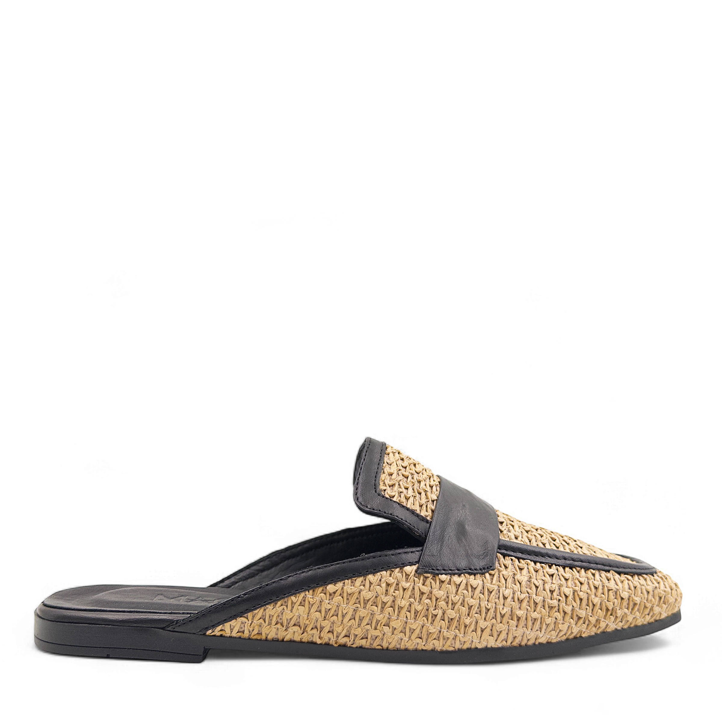 MULES ΔΕΡΜΑ ΜΑΥΡΟ MAGO U1MG9762702