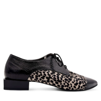 OXFORDS ΔΕΡΜΑ ΜΑΥΡΟ VAVOULAS V1BB0302