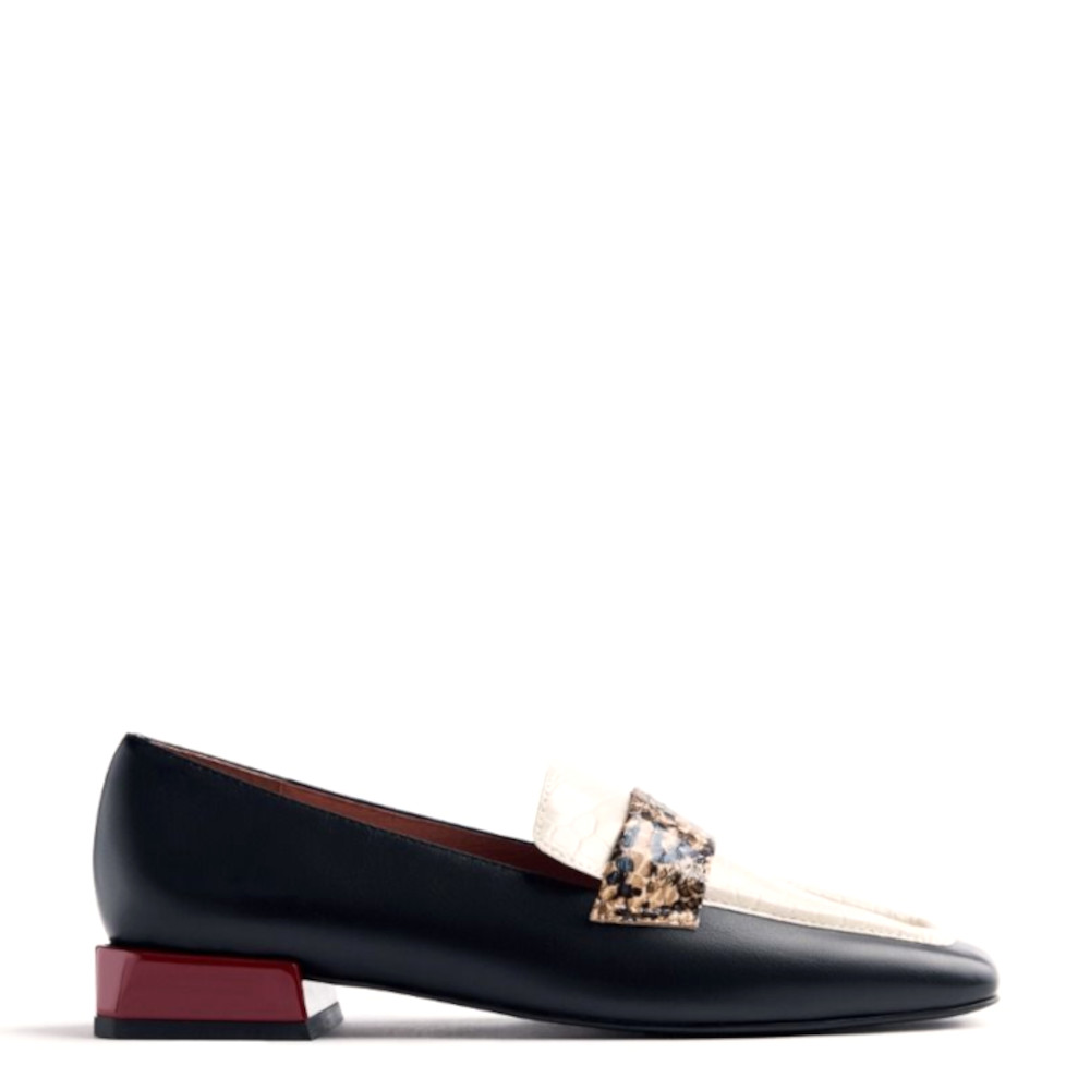 LOAFERS ΛΕΥΚΟ ΜΑΥΡΟ GIOSEPPO V1GP7604822