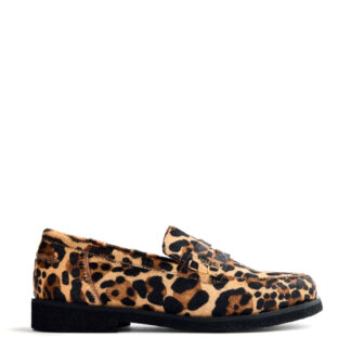 LOAFERS ΔΕΡΜΑ LEOPARD GIOSEPPO V1GP7688627