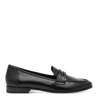 LOAFERS ΔΕΡΜΑ ΜΑΥΡΟ MARCO TOZZI V1MT2424502