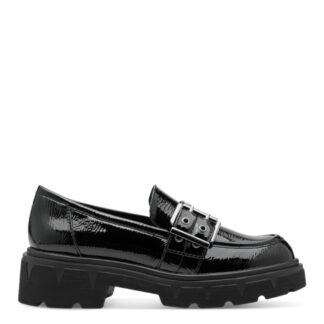 LOAFERS ΜΑΥΡΟ ΛΟΥΣΤΡΙΝΙ MARCO TOZZI V1MT2470802