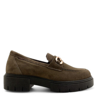 LOAFERS ΚΑΣΤΟΡΙ ΔΕΡΜΑ ΛΑΔΙ RAGAZZA V1RA019014