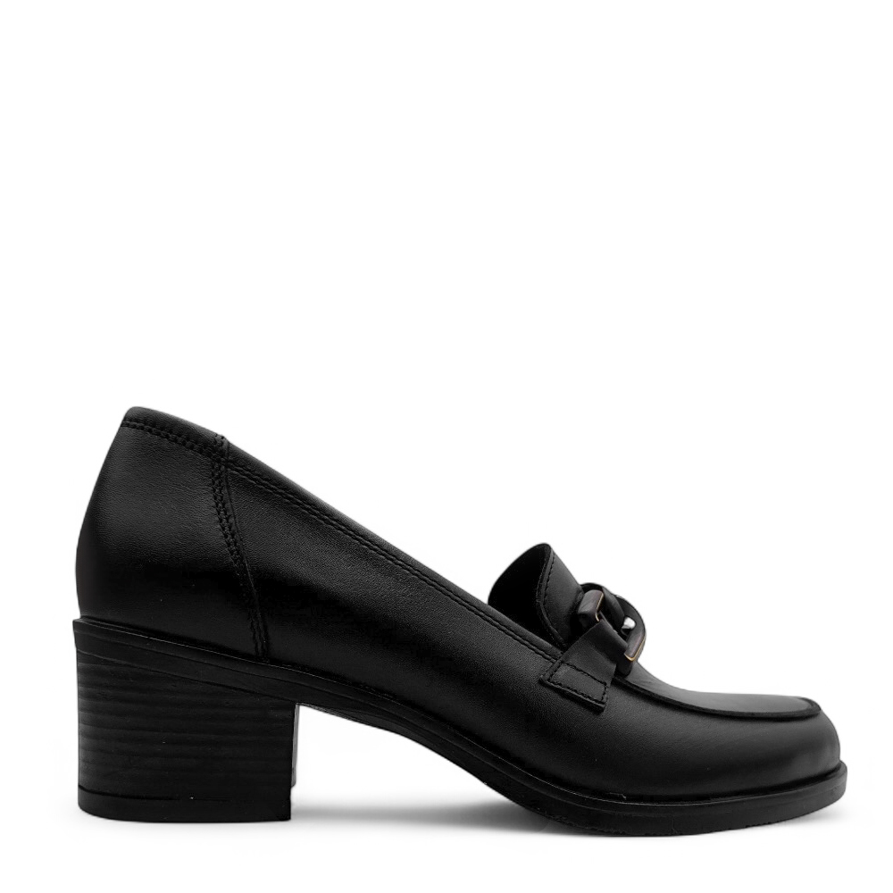 LOAFERS ΔΕΡΜΑ ΜΑΥΡΟ RAGAZZA V1RA046202