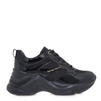 SNEAKERS ΛΟΥΣΤΡΙΝΙ ΜΑΥΡΟ RENATO GARINI V1RG19R16402