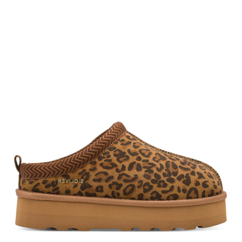 ΜΠΟΤΑΚΙΑ ΚΑΣΤΟΡΙ ΔΕΡΜΑ LEOPARD s.Oliver V3SO2710427