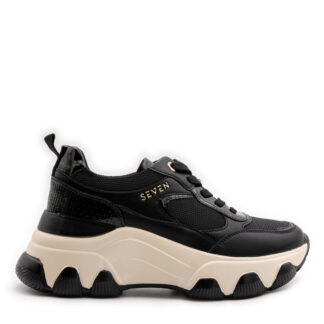 SNEAKERS ΜΑΥΡΟ SEVEN V1SV19R50102