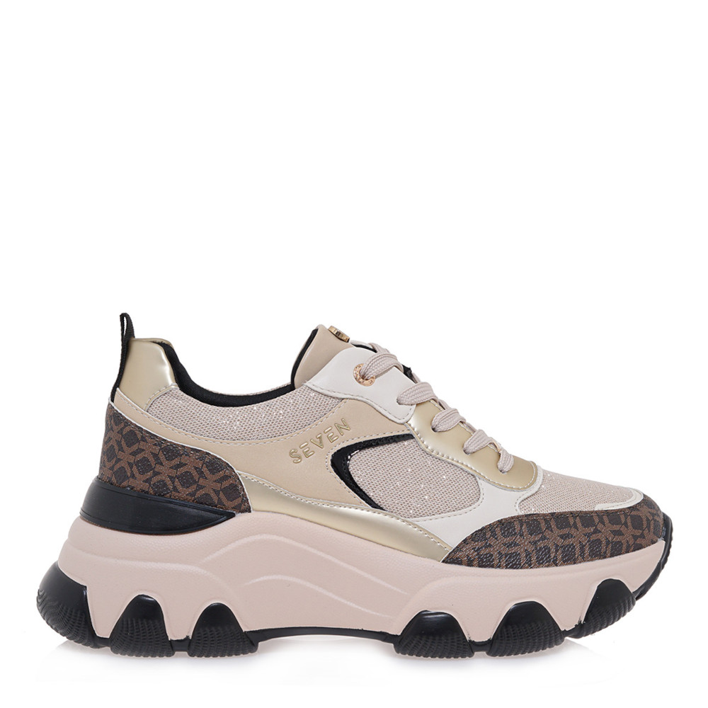 SNEAKERS ΜΠΕΖ SEVEN V1SV19R50106