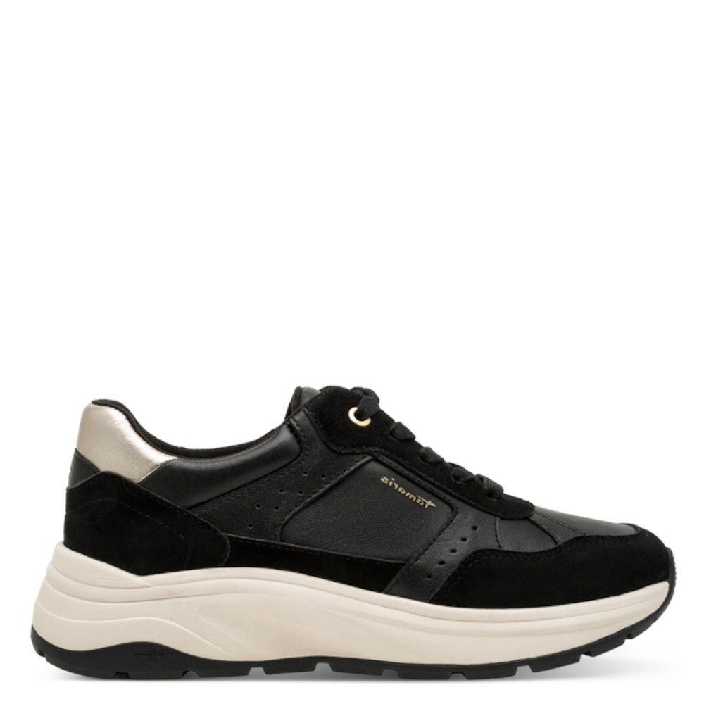 SNEAKERS ΔΕΡΜΑ ΜΑΥΡΟ TAMARIS V1TA2377202