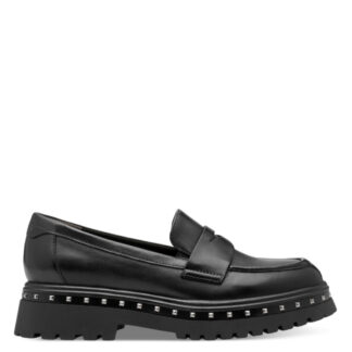 LOAFERS ΔΕΡΜΑ ΜΑΥΡΟ TAMARIS V1TA2476702