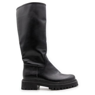 ΜΠΟΤΑΚΙΑ ΔΕΡΜΑ ΜΑΥΡΟ RAGAZZA V2RA029902