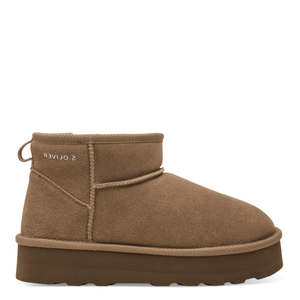 ΜΠΟΤΑΚΙΑ ΚΑΣΤΟΡΙ ΔΕΡΜΑ TAUPE s.Oliver V3SO2635228