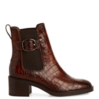 ΜΠΟΤΑΚΙΑ ΔΕΡΜΑ COGNAC TAMARIS V3TA2530751