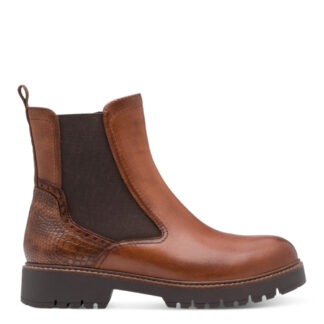 ΜΠΟΤΑΚΙΑ ΔΕΡΜΑ COGNAC TAMARIS V3TA2546651