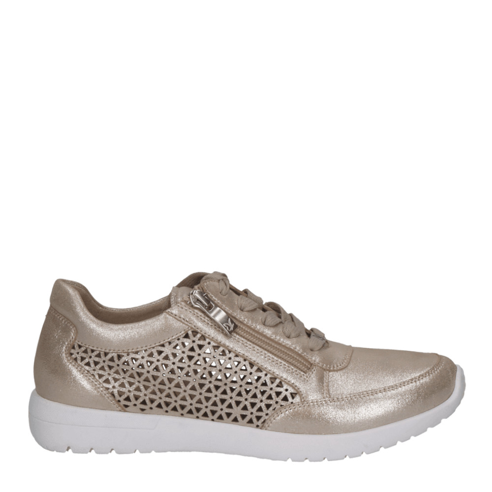 SNEAKERS ΔΕΡΜΑ TAUPE CAPRICE S1CP2355028